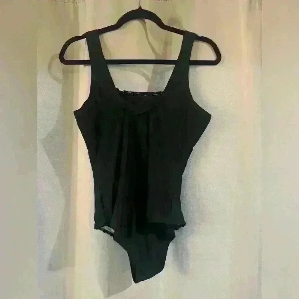 Women’s Polka Dot Tummy Coverage One Piece